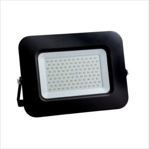 Projecteur led 100W IP65 Ultra plat black body