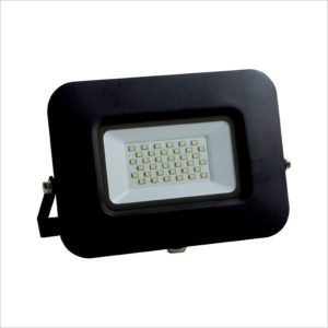 Projecteur led 30W IP65 Ultra plat black body