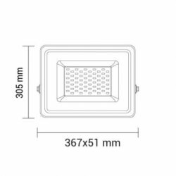 projecteur led 150w ultra plat