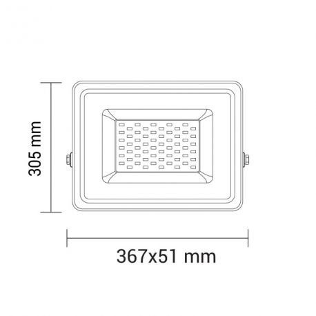 Projecteur spot led smd 50w 410w 110v 220v 40w eclairage extérieur