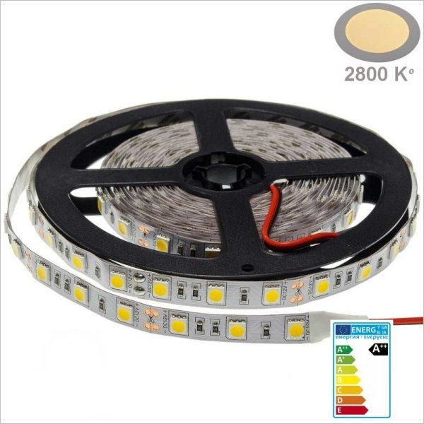 Profilé ruban LED Felita blanc extra plat 1m avec couvercle transparent