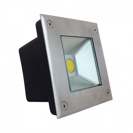 Spot LED RGB extérieur encastrable sol 12W 12V IP67