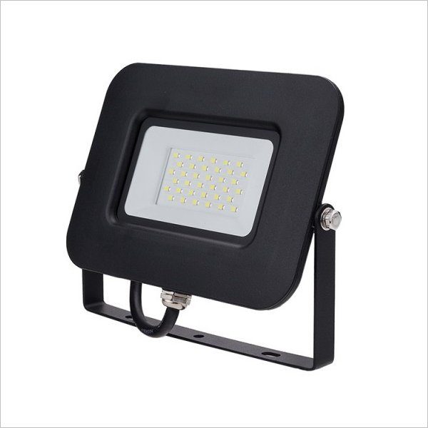 Projecteur led 30W Black body IP65 ultra plat