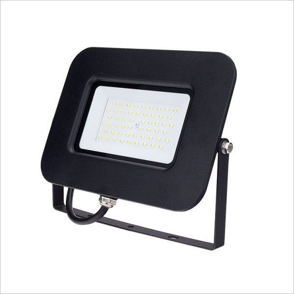 Projecteur led 50W Black body IP65 ultra plat