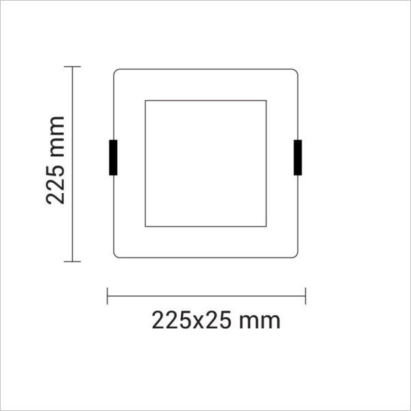 MINI-PANNEAU-LED-CARRE-AVEC-CADRE-ENCASTRE-18W-2348-BLANC-FROID-6000K