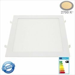 MINI-PANNEAU-LED-CARRE-ENCASTRE-24W-2456-BLANC-CHAUD-2700K