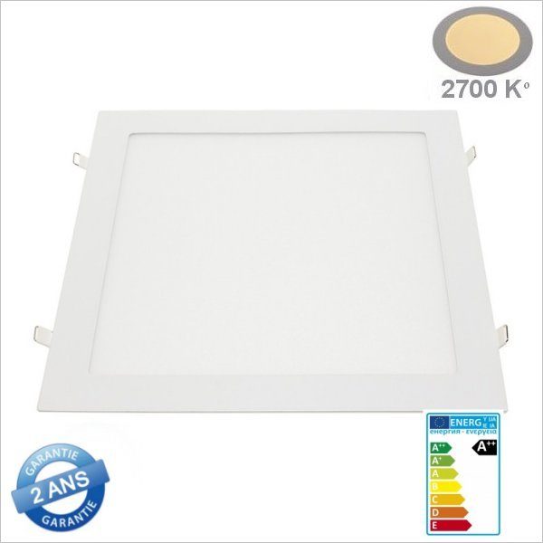 Plafond LED carré 24W