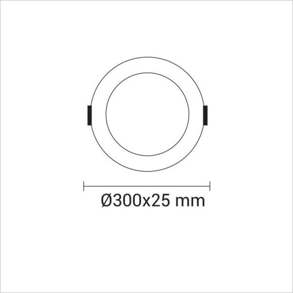 MINI-PANNEAU-LED-ROND-ENCASTRE-24W-2441-BLANC-FROID-6000K