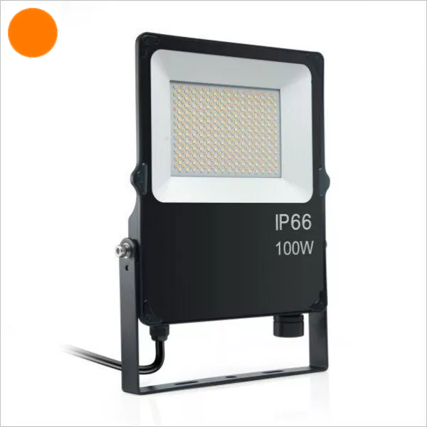 Projecteur-led-pro-100w-CCT-ip66-orange