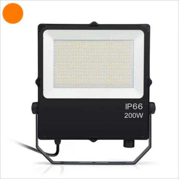 Projecteur-led-pro-200w-CCT-ip66-orange