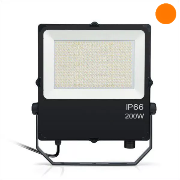 Projecteur-led-pro-200w-CCT-ip66-orange