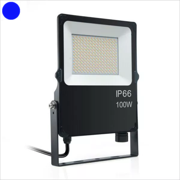 Projecteur-led-pro-100w-CCT-ip66-bleu