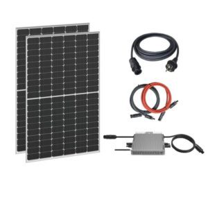 Centrale solaire 2 X 410W Monocristallin Photovoltaïque 220V-230V